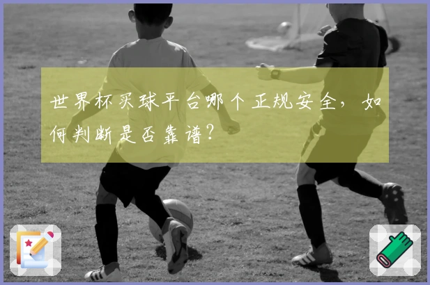 世界杯买球平台哪个正规安全，如何判断是否靠谱？