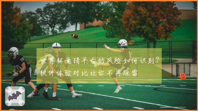世界杯竞猜平台的风险如何识别？软件体验对比让你不再踩雷
